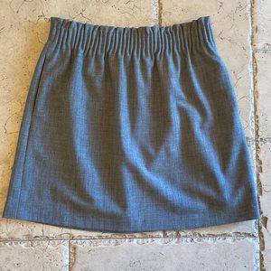 J Crew Elastic Waist Lined Skirt with pockets